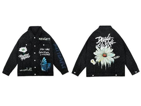 Daisy Double-Sided Denim Jacket