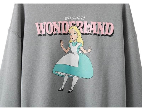 Disney WTWONDERLAND Oversized Sweatshirt