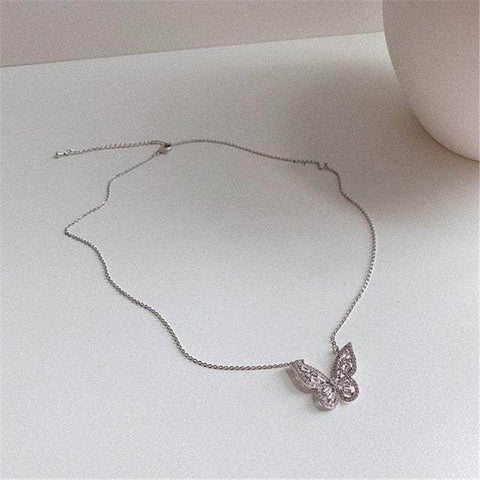 CHARMIEZZ Butterfly Clavicle Necklaces