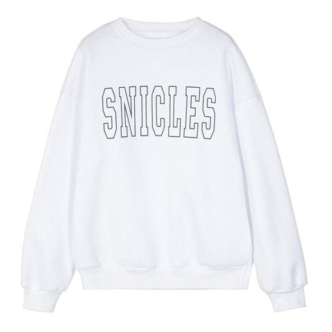 SNICLES Oversized Sweatshirt