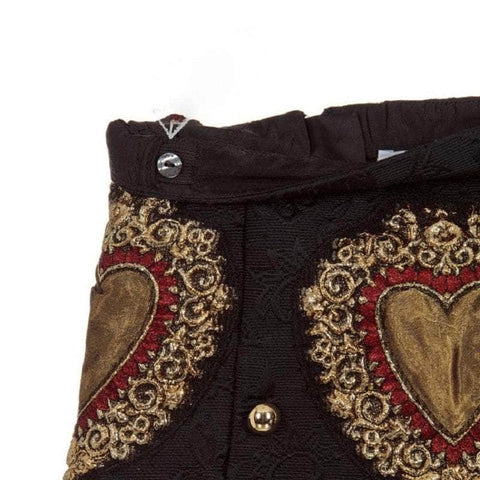 Heart esdonari Embroidery A Line Skirt ( Limited Edition )