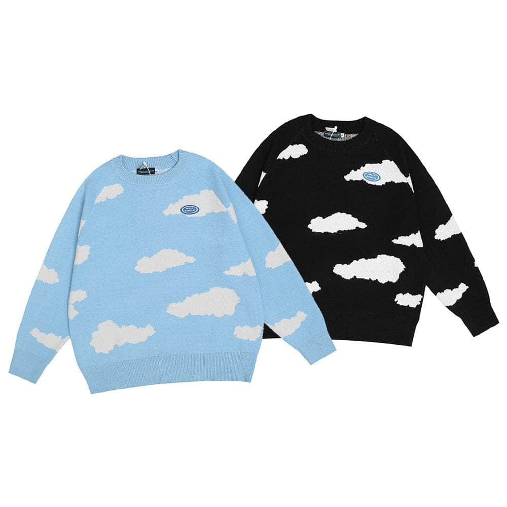 Knitted Clouds Sweater