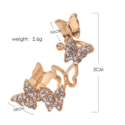 CHARMIEZZ Butterfly Ear Cuffs