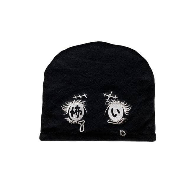 Anime Tearing Eyes Beanie ( 4 Peices Made Ever )