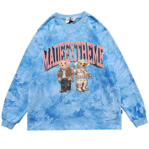 Tie Dye MXBEARZ Long Sleeve Tee