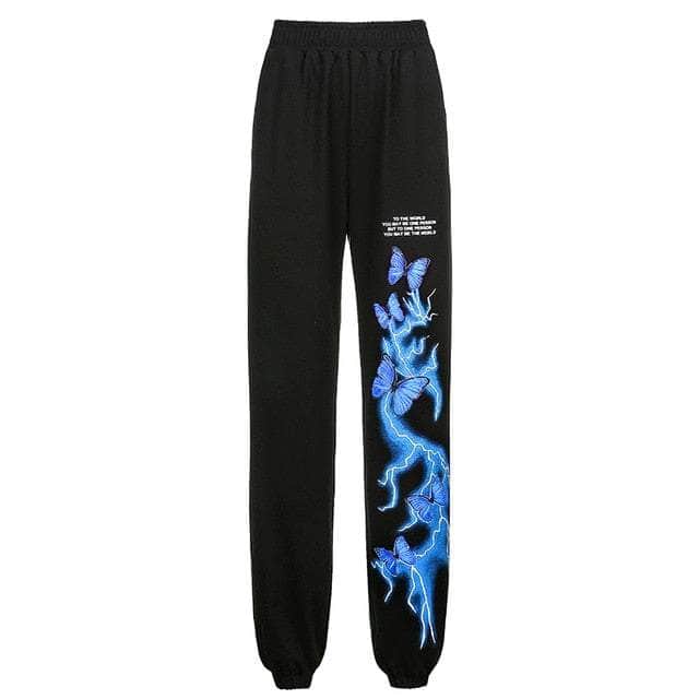 FLAME BUTTERFLY Sweatpants