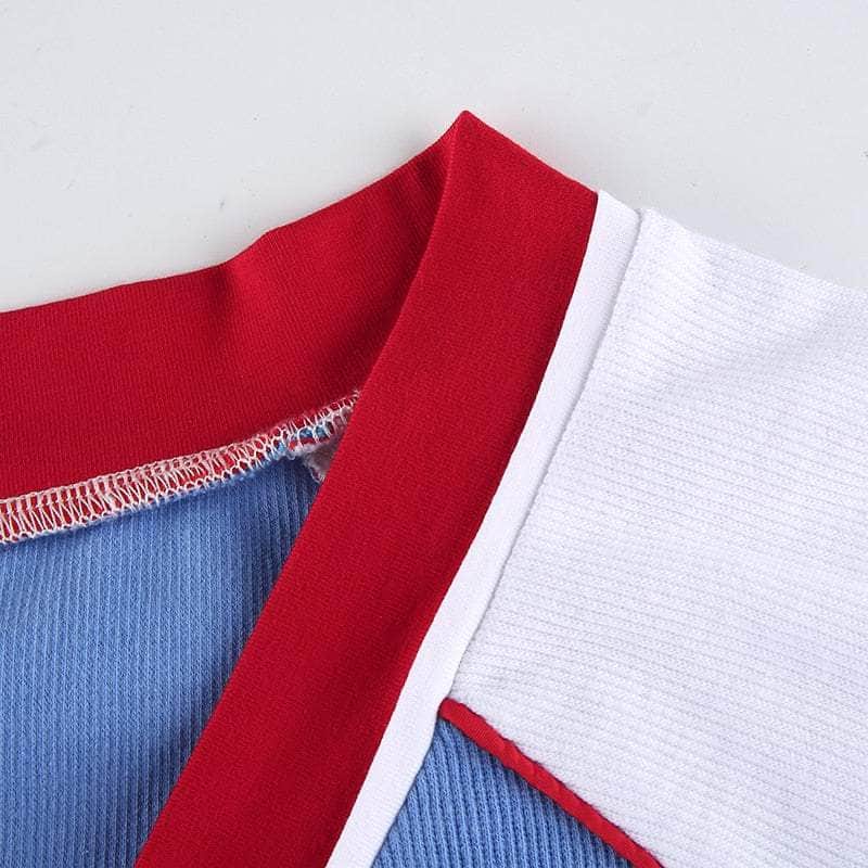 Colorblock SS2 Embroidery Jacket