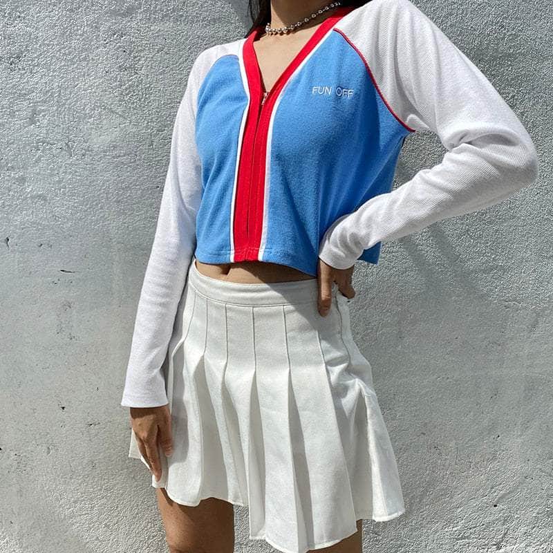Colorblock SS2 Embroidery Jacket
