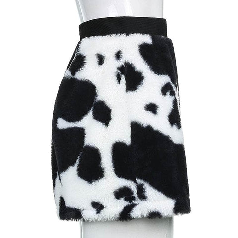 Furry Cow Istro Mini Skirt