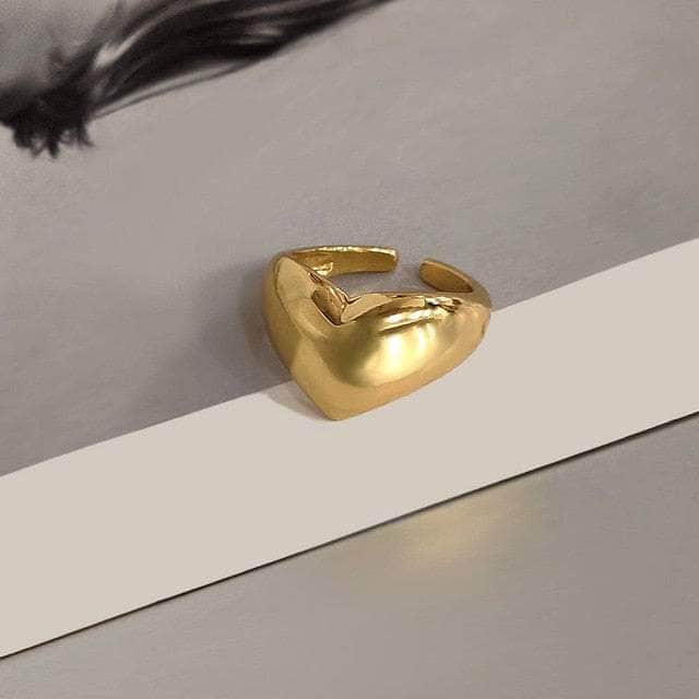 CHARMIEZZ GOLD Tulip Rings