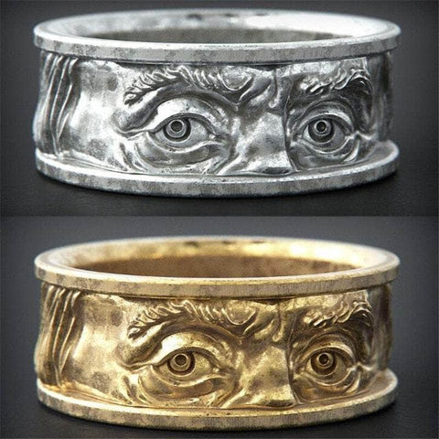 CHARMIEZZ Craved Eye-s Ring