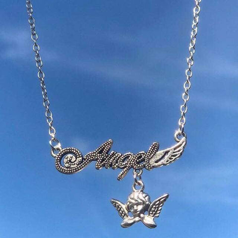 CHARMIEZZ Angel Wings Pendant Necklace