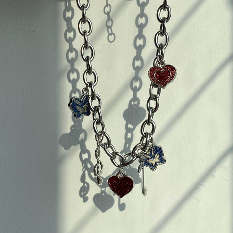 Heart & Note Pendant Necklace