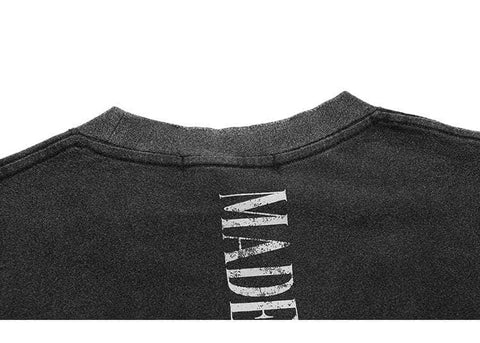 M-E Double-Sided Washed Flame Tee