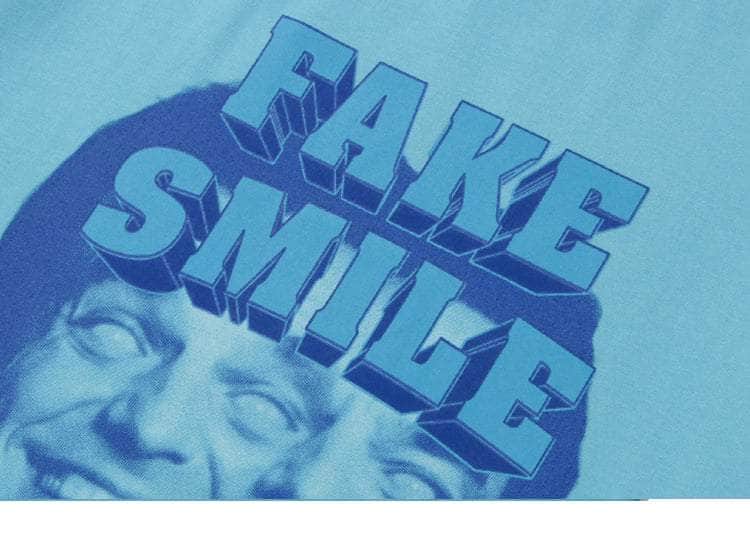 FAKE SMILE Graphical Tee