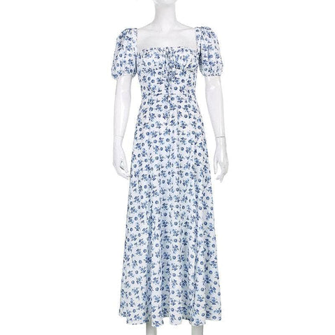 De French Florallita  Long Dress