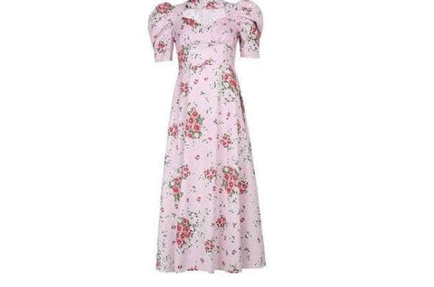 De French Florallita  Long Dress
