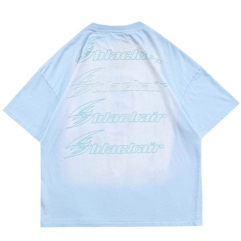 Faded Super Bear Gradient Double-SidedTee