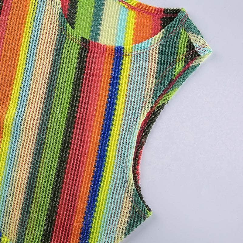 Knitted African Boho Dress