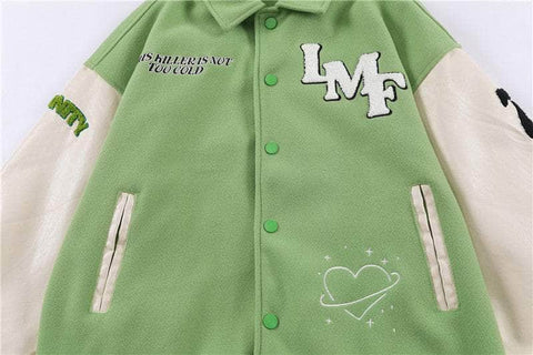 IMF+ANGEL Baseball Jacket
