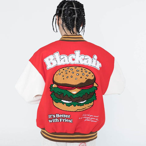 BA BURGER? Baseball Jacket