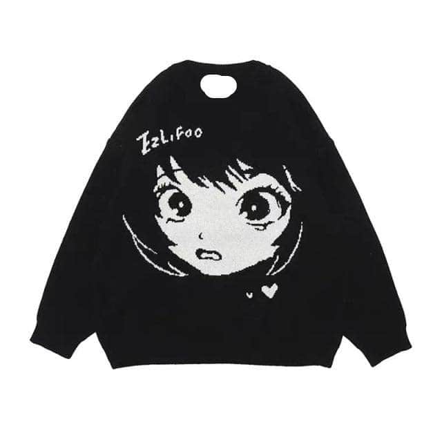 IZLFOO IS89 Anime Sweater