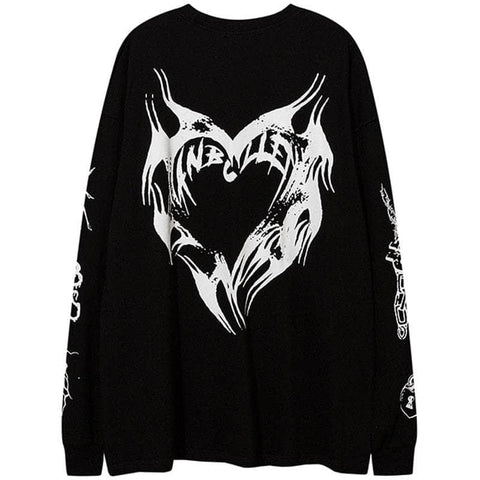 ANGCLLI Double-Sided Long Sleeve Tee