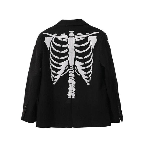 SKELETON ARMS  Single-Breasted Double-Sided  Blazer