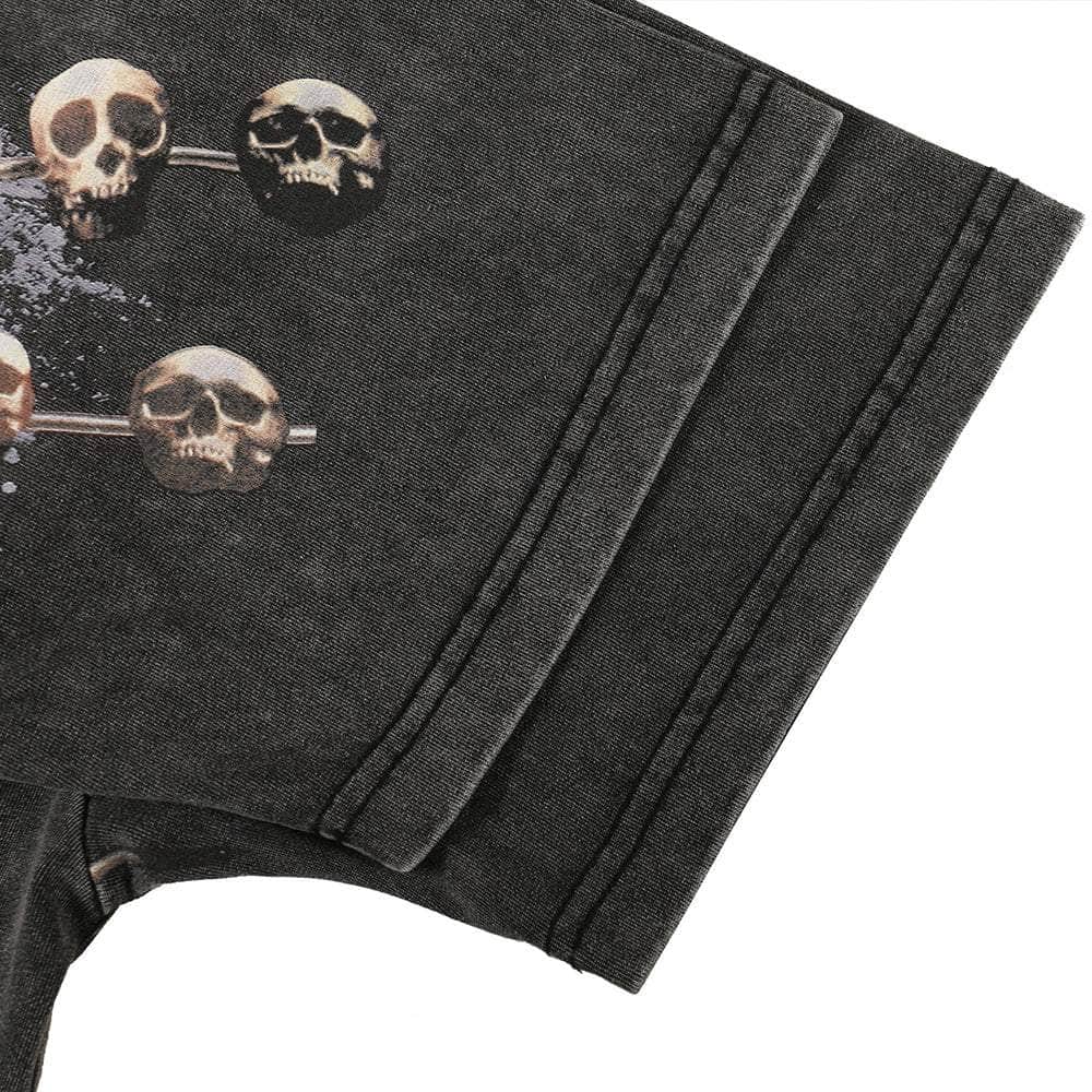 Washed MEGADEATH SKULLZ Double-Sided Tee