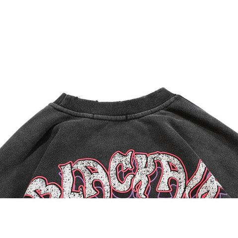 BKARBOI Washed Double-Sided Sweatshirt