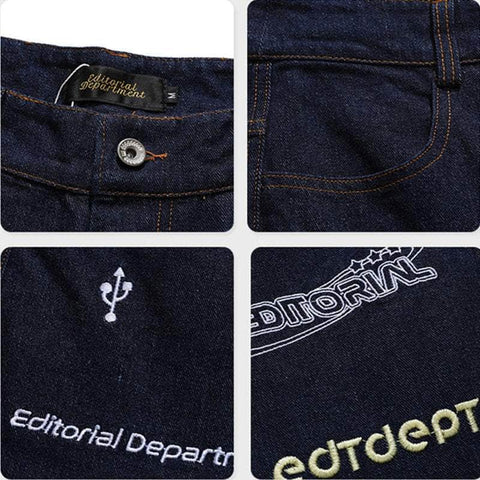 EDTDEPT Graphics Jeans
