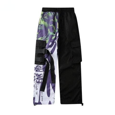 EZTRADA  Multi-pocket strap Jeans