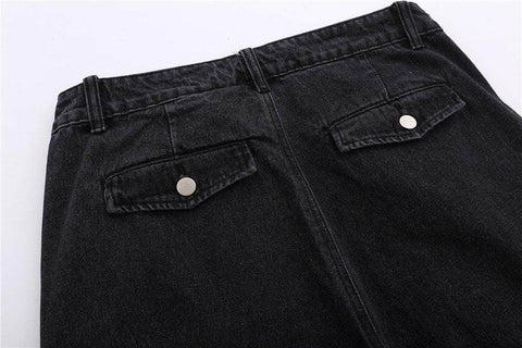 BUTTONZ Baggy Pockets Jeans