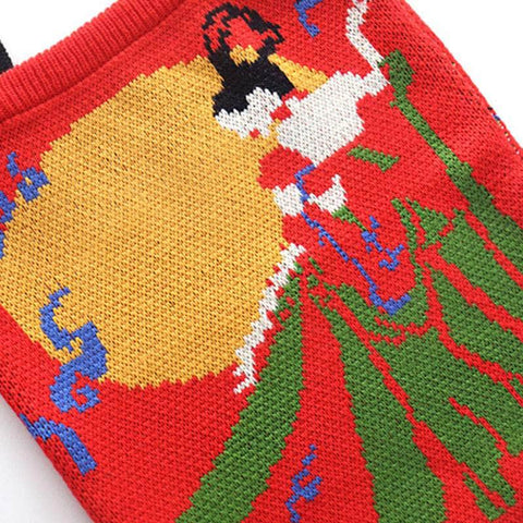Mulan Knitted Tote Bag