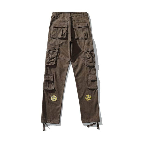 Paste Drill Cargo Trousers