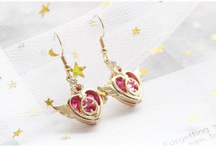 Metal Sailor Moon Earrings